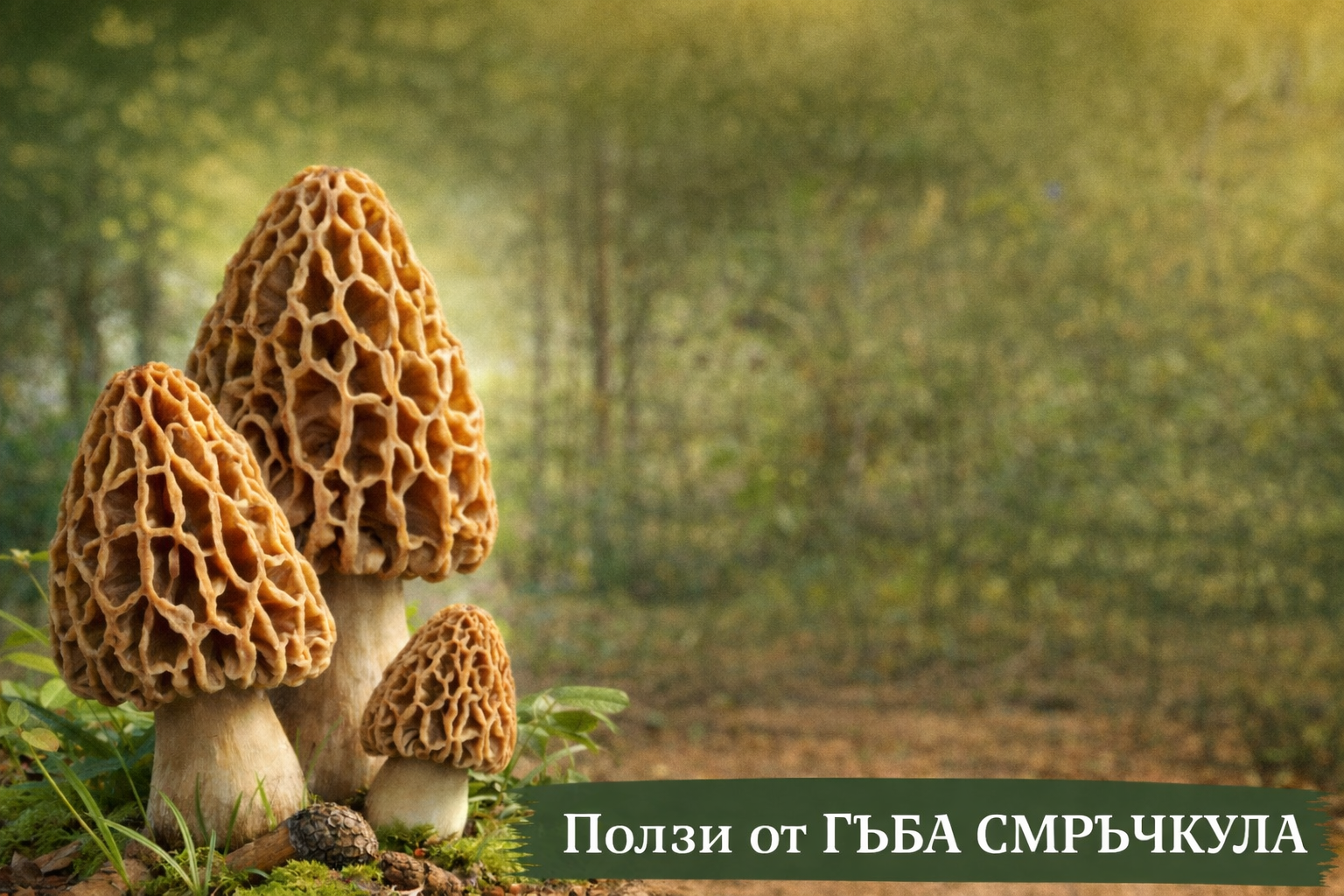 Гъба Смръчкула – Натурално средство за здраве и жизненост